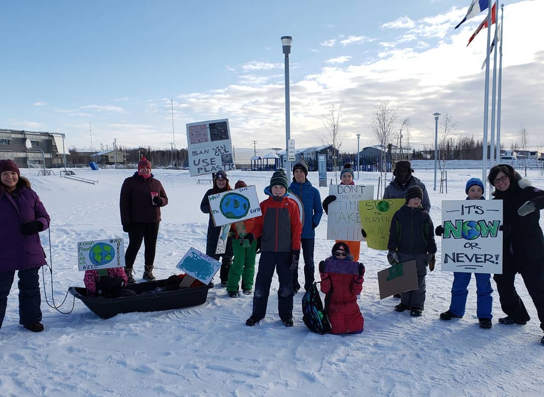 Inuvik youth take action on plastic waste | Plastic Action Centre